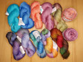 HPKY Merino Tencel Sock - weiches handgefärbtes Sockengarn mit feinem Glanz, 50% Schurwolle (Merino superwash) und 50% Lyocell/Tencel (= Zellulosefaser), Lauflänge 350m/113g, Schonwaschgang bis 30°