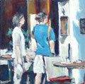 "Kunst und Kultur: Café in der zauberhaften Düsseldorfer Altstadt" 