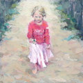 Kunst für junge Mutter: Zarte Moment, Geschichte der eigenen Kinder, Fantasie und Erinnerungen.