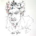 Bob Dylan: Ein Portrait des Musikers in Meisterzeichnungen: Originale Zeichnung von Künstlerin dirket kaufen