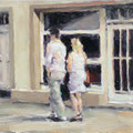 Tagesbilder, Dailypainting, Ölmalerei, Kunst für Sammler, Vollklang, Lichtdurchfluteter Sommertag, Cecily Park