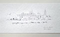 "Kunst als Geschenkidee: Tuschezeichnung der Residenz von Fürsten in Dessau Roßlau" 