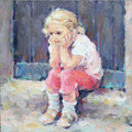 "Feine Ölgemälde: Capturing the Magic of Innocent Childhood"