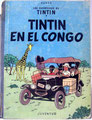 Tintín en el Congo. Segunda Edición de 1970. Pasta dura