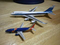 Boeing 747-400 EL AL y Boeing 737  Southwest