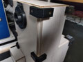 ...und ein Adapter für ein 40mm Rohr montiert.