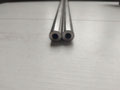 Bei zwei 12mm Wellen werden auf beiden Seiten ein M6 Gewinde gebohrt...