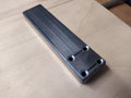 Das 20×40mm Profil mit den Bohrungen...