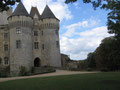 Nogent-le-Rotrou : Nous effectuons le tour du château Saint-Jean.