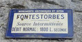 Fontestorbes - site remarquable