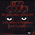 Welcome to my Nightmare (live) / I'm Eighteen (live) - Greece - bootleg - Black - Back