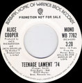 Teenage Lament '74 / Hard Hearted Alice - USA - PROMO - A