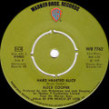 Teenage Lament '74 / Hard Hearted Alice - Sweden Green push out center Label - B