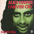 I never cry / Go to hell - France - Front