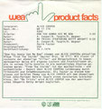 How you gonna see me now / No tricks - Germany - Product facts