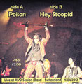 Poison (live) / Hey Stoopid (Live) - Bootleg - Black - Greece - Back