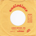 Yeah, yeah, yeah / You drive me nervous - 7" Acetate - USA - Sleeve back