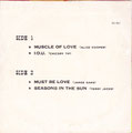 Muscle of Love + 3 others - 2nd - Not Alice Cooper Sleeve - Thailand - Back