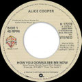 How you gonna see me now / No tricks - UK - Large Center for Jukebox - 1st version - A