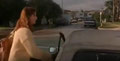 Sandra Bullock im Golf I Cabrio, auf dem Weg zum Flughafen!
