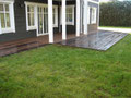 Terrasse mit Thermoesche - Dielen