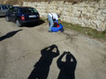 Zwei "Schatten" uff´n Präsi!