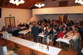 Der Samstagabend-Dinner für Aussteller und Helfer