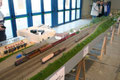 Der Modellbahnhof an der Messe "Model Expo Italy" 2006 in Verona