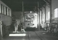 Die Remise der Schmalspurbahn