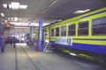 Besuch der Remise und Werkstatt
