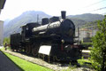 Museumslok im Bahnhof Trient