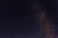 Sternenhimmel auf der Schwäbischen Alb mit einer sehr schönen   Milchstraße