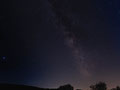 Sternenhimmel auf der Schwäbischen Alb mit einer sehr schönen Milchstraße