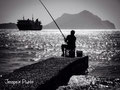 A big fish "boat" for the fisherman - Aegiali bay - Amorgos