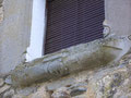 Detalle de la ventana de Casa Arasanz de Lamata (Huesca). PGOU de Abizanda (Huesca). Julia Justes y Diputación General de Aragón.