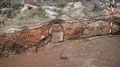 Unidades Estratigráficas aparecidas en el Sondeo 1 en el yacimiento de Marcuello en Loarre. C.P. de Loarre (Huesca). TRAGSA.