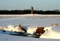 Böhler Leuchtturm im Winter