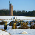 Böhler Leuchtturm im Winter