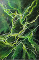 Thunderstorm  80 x 120  acrilico tecnica mista