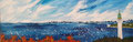 Barcolana  120 x 40 - acrilico su tela