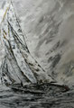 sloop (70x100) - acrilico su tela spatola