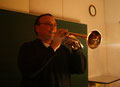 Herr Trauthwein an der Trompete