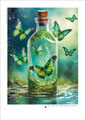 Don't drink green butterflies from a bottle