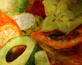 Exotische Früchte  40x30cm