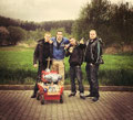 05.12.2014 - Oli, Timo, Robin und Totti