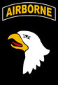 Taktisches Zeichen 101st AB - Screaming Eagles