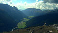Blick vom Pfitscher Joch ins Pfitscher Tal in Südtirol