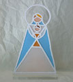 Madonna, 23 x 10 x 1,2 scultura in plexiglas, 2011