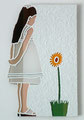 girasole 23 x 37,5 tecnica mista su plexiglas, 2012
