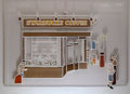 Street view 2 (New York vista luce notturna) 60 x 40 tecnica mista su plexiglas, 2011
